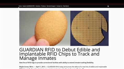 Invention: Edible RFID 